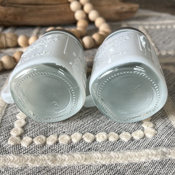 MASON JAR salt & pepper shakers - NEW in box - Picture 4 of 6